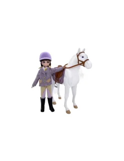 Lottie Cheval blanc et poupée