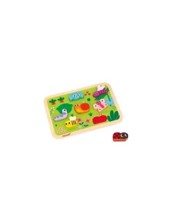 Janod Chunky puzzle Le jardin -
