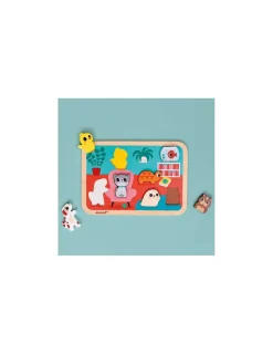 Janod Chunky puzzle Les animaux familiers -