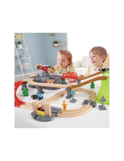 Enfant Hape Toys Circuit de train Railway bucket builder - Hape
