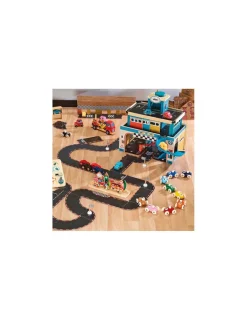 Vilac Circuit réversible ity 42 pièces + 2 voitures -