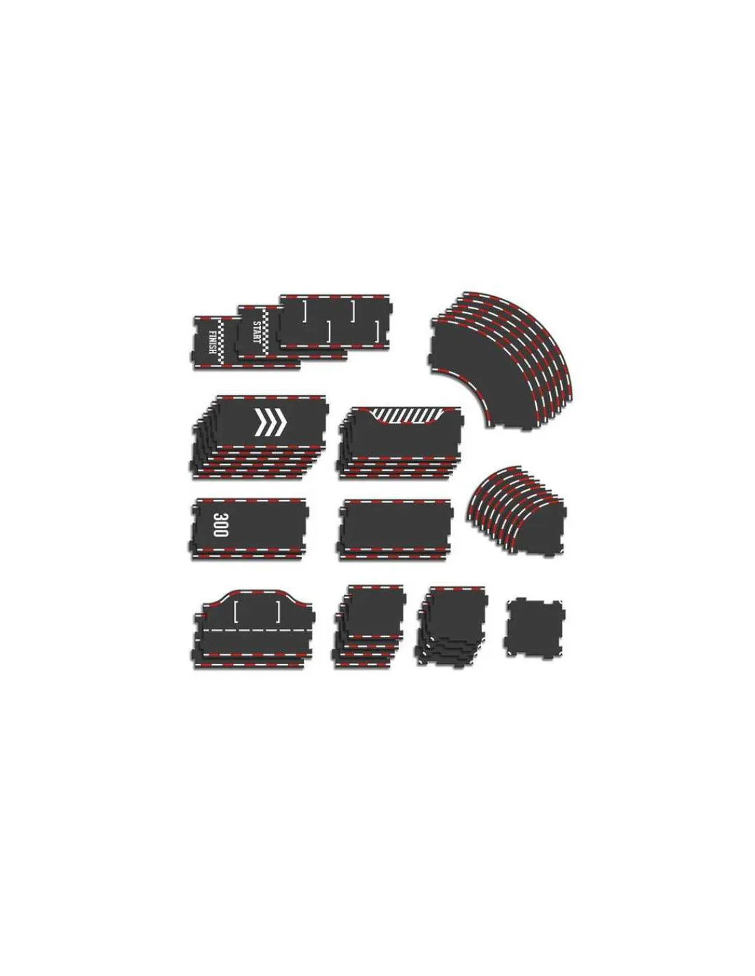 Vilac Circuit réversible ity 42 pièces + 2 voitures -