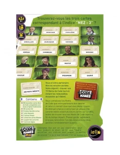 Enfant Iello Codenames Duo