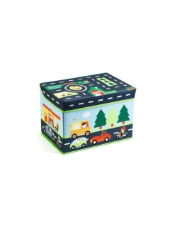 Enfant Little Big Room by Djeco Coffre de rangement Circuit - Djeco