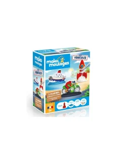 Mako creations Coffret 3 moules mes véhicules - Mako moulages