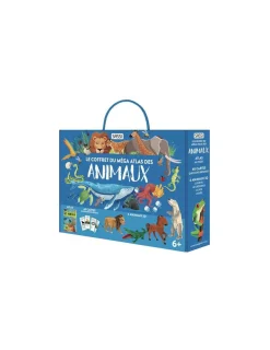 Sassi junior Coffret du méga atlas des animaux - Sassi