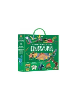 Sassi junior Coffret du méga atlas des dinosaures - Sassi