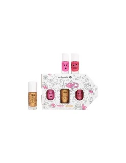 Enfant nailmatic KIDS Coffret Exploration sous marine rose - Nailmatic