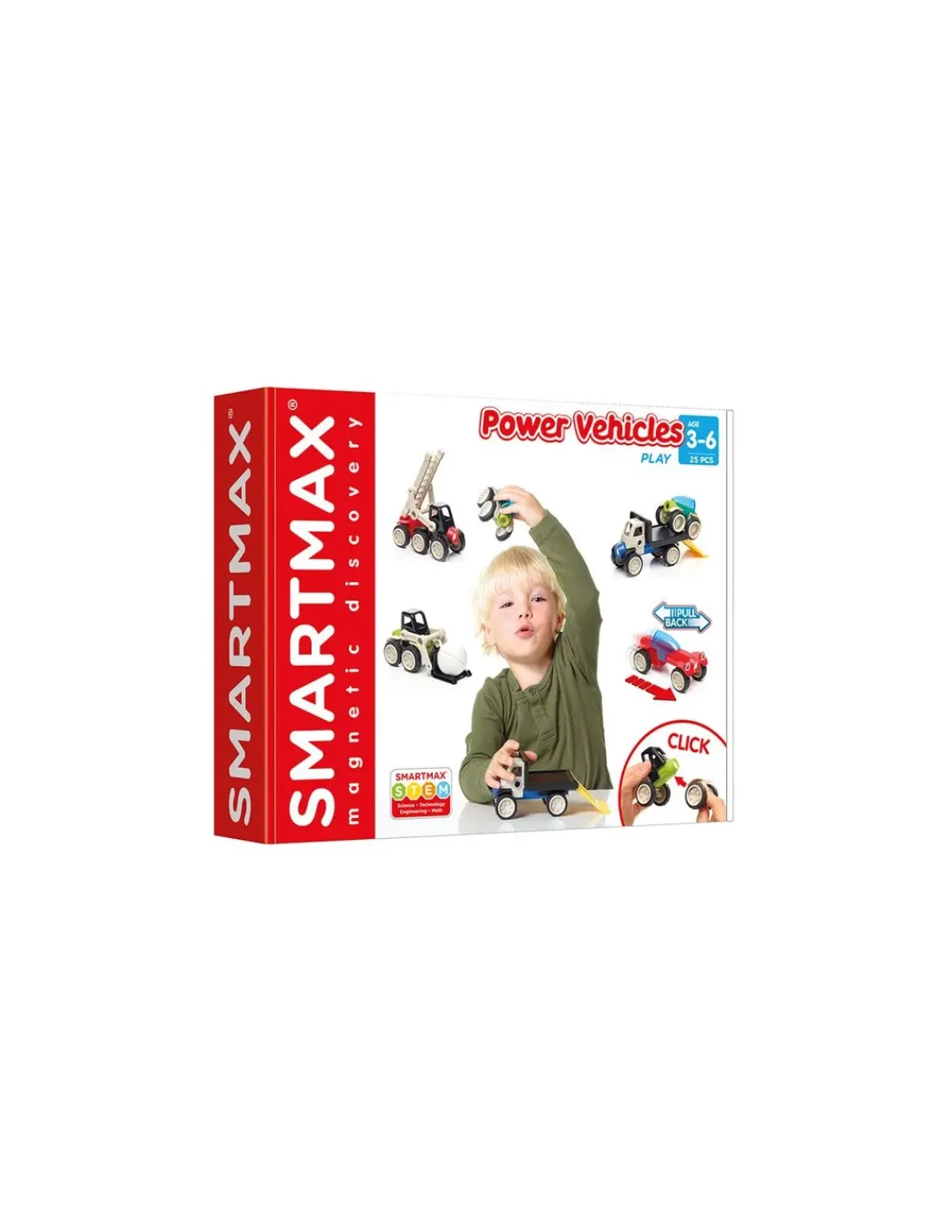 Enfant SmartMax Coffret les gros véhicules Power -