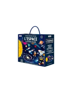 Sassi junior Coffret livre et puzzle espace - Sassi