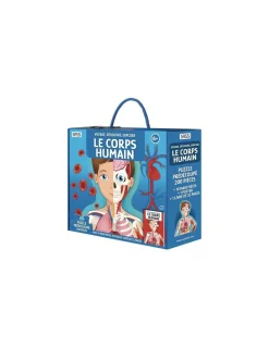 Sassi junior Coffret livre et puzzle Le Corps Humain - Sassi