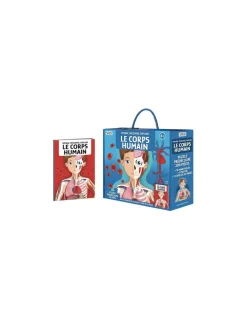 Sassi junior Coffret livre et puzzle Le Corps Humain - Sassi
