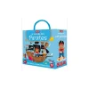 Sassi junior Coffret livre et puzzle Le monde des pirates - Sassi