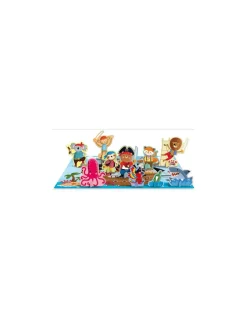 Sassi junior Coffret livre et puzzle Le monde des pirates - Sassi
