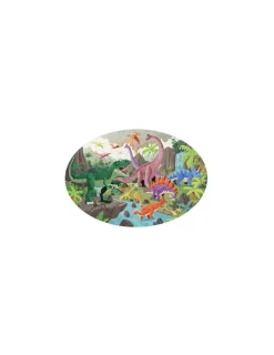Sassi junior Coffret livre et puzzle Les dinosaures - Sassi