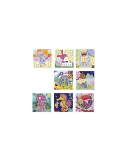 Janod Coffret Multi-activités 8 tableaux 5 ans -