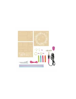 Sycomore Coffret pyrogravure maquette et bijoux -