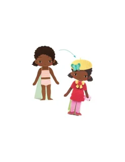 Djeco Collage de feutrine S’habiller de douceur -