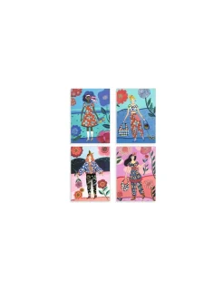 Djeco Collages motifs Tendance Wax -