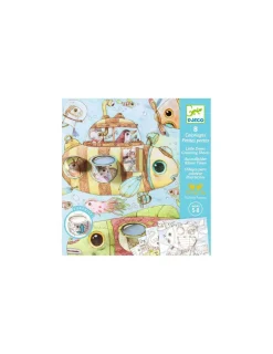 Djeco Coloriages Le voyage de Malo -