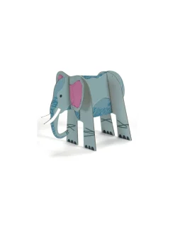 Djeco Colorie assemble et joue DIY Savane -