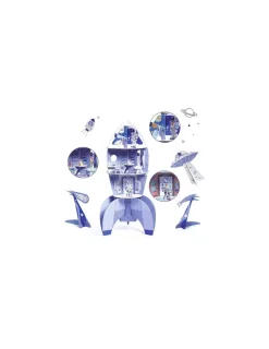 Djeco Colorie assemble et joue DIY Fusée -