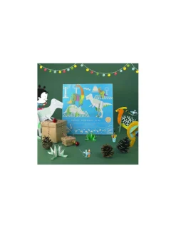 Djeco Colorie assemble et joue DIY Dinosaures -