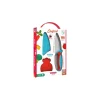 Chefclub kids Couteau du chef bleu et rouge -