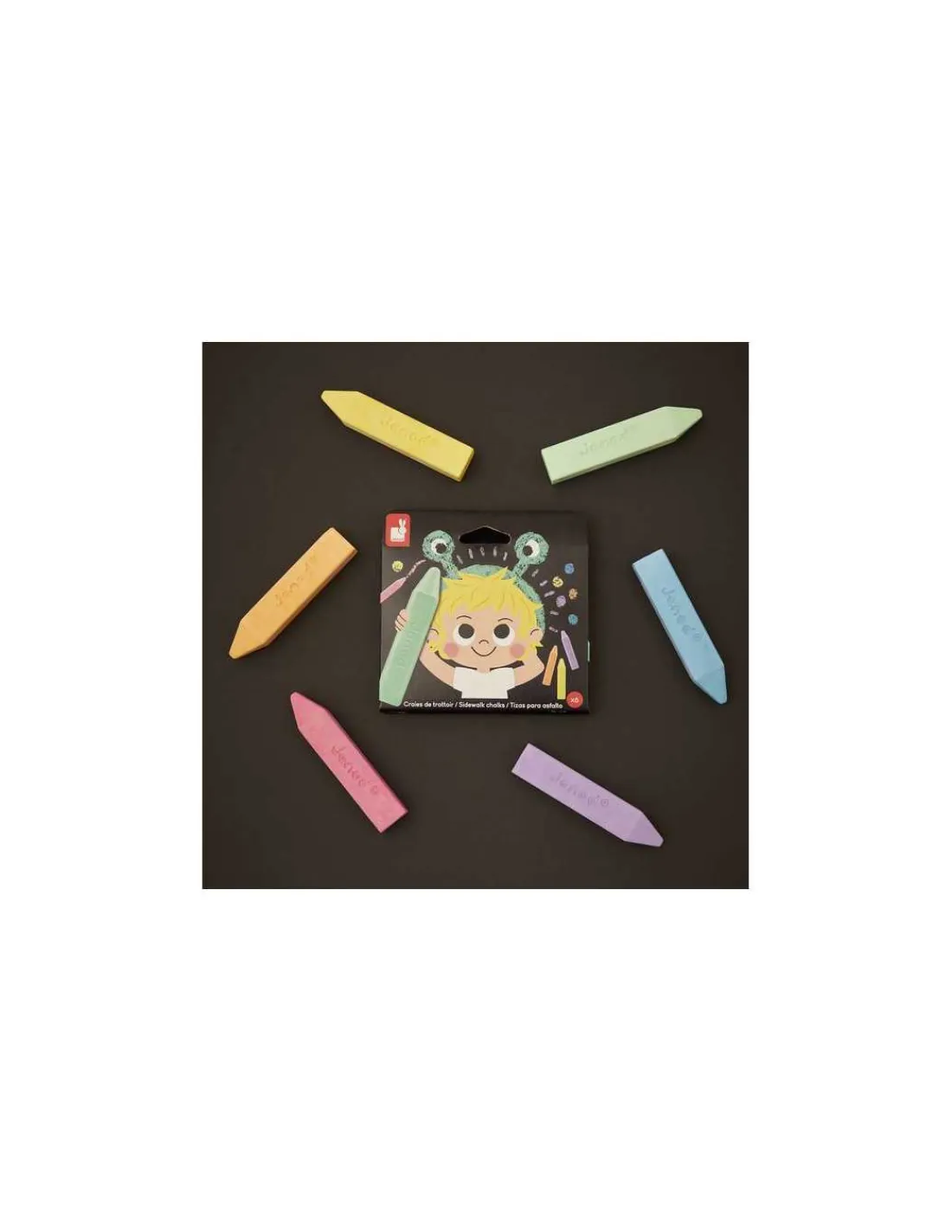 Enfant Janod Craies de trottoir -