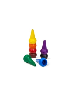 Tiger Tribe Crayons empilables Arc-en-ciel -