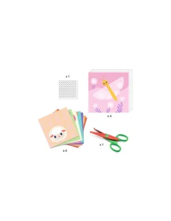 Djeco Créer avec du papier Découper en crans -