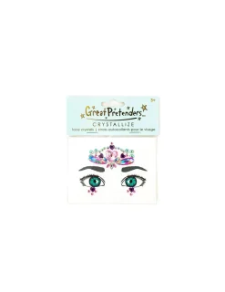 Enfant Great Pretenders Cristaux autocollants coeur pour le visage -