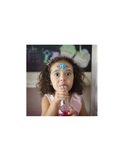 Enfant Great Pretenders Cristaux autocollants sirène pour le visage -