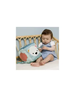 Little Big Friends Cube d'activités en tissu Océan -
