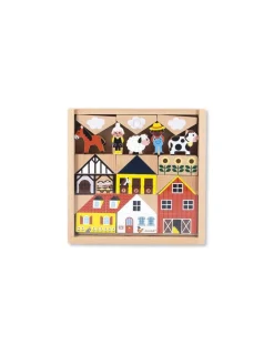 Janod Cubes Campagne Cross Roads -