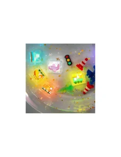 Glo Pals Cubes lumineux Véhicules -