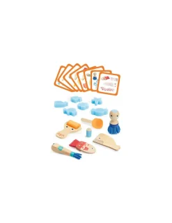 Djeco Curieux outils pour peindre -