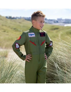 Labay Déguisement de pilote de chasse 5-7 ans -