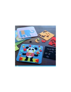 Djeco Douces créatures collage feutrine -