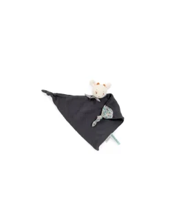 Moulin Roty Doudou lange Nuage mouton gris Après la pluie -