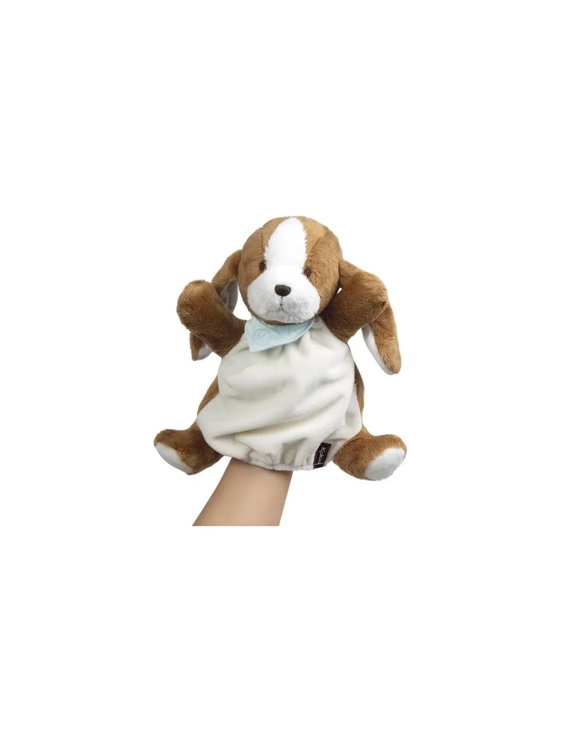 Kaloo Doudou marionnette Chien Tiramisu -