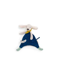 Moulin Roty Doudou Pilou bleu Puce & Pilou -