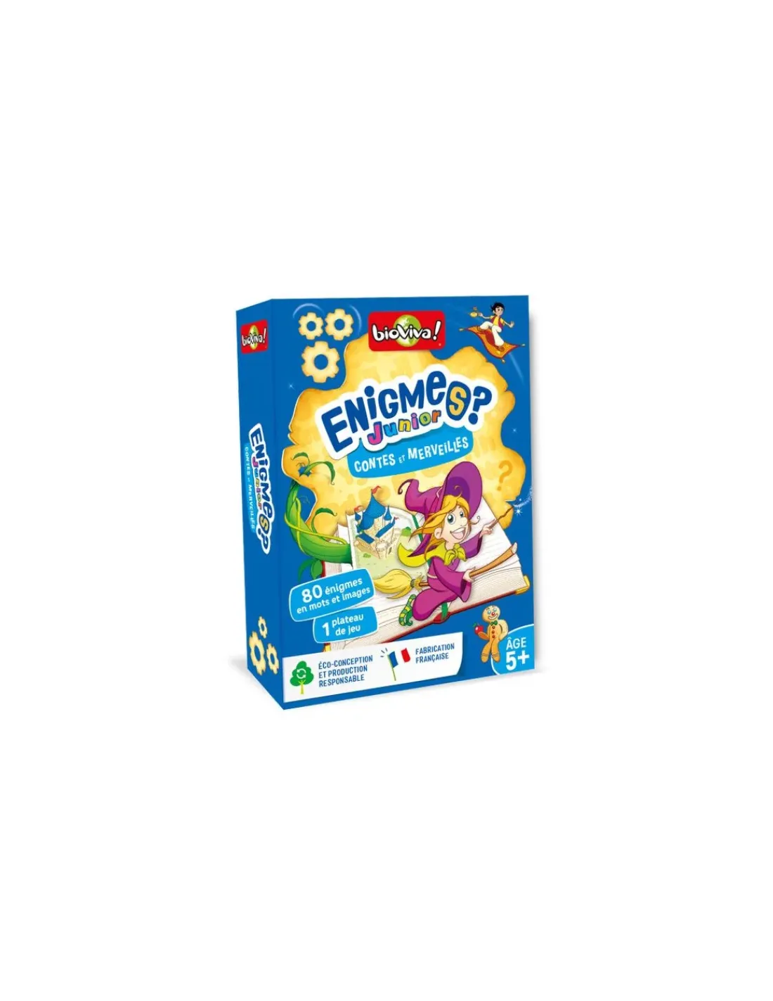 Enfant Bioviva Enigmes Junior Contes et Merveilles -