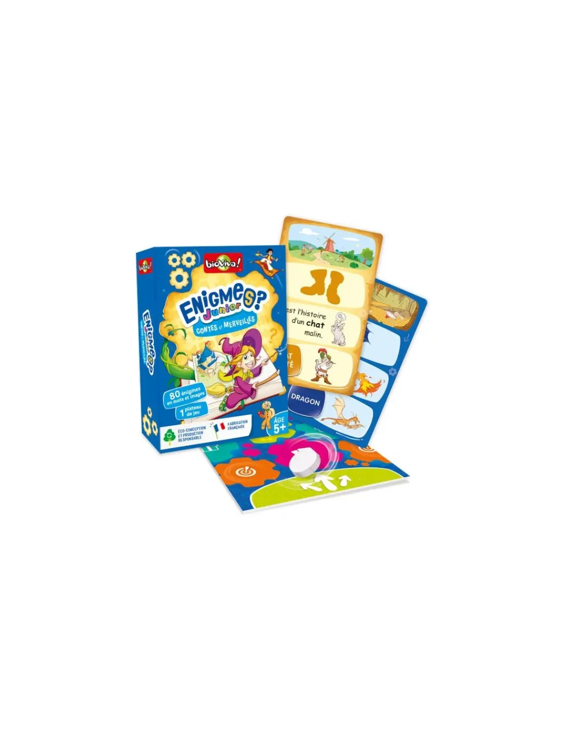 Enfant Bioviva Enigmes Junior Contes et Merveilles -