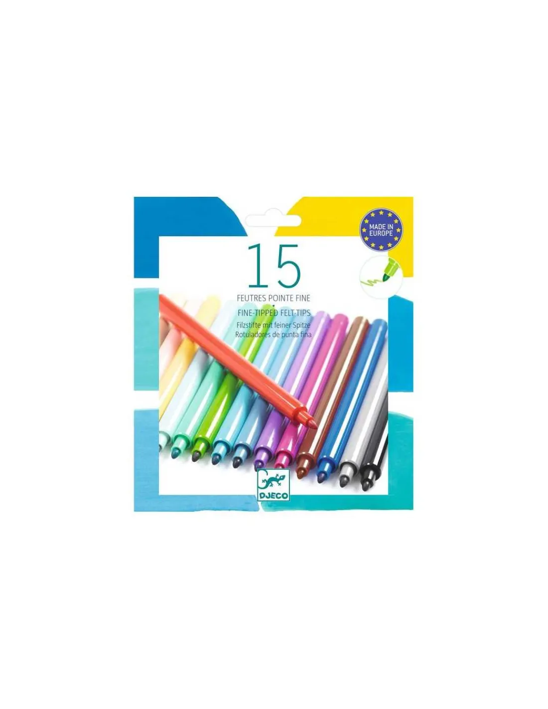 Enfant Djeco Feutres pointe fine Pacifique -