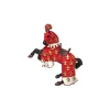Papo Figurine cheval du prince Philippe rouge -
