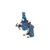 Papo Figurine cheval du prince Philippe bleu -
