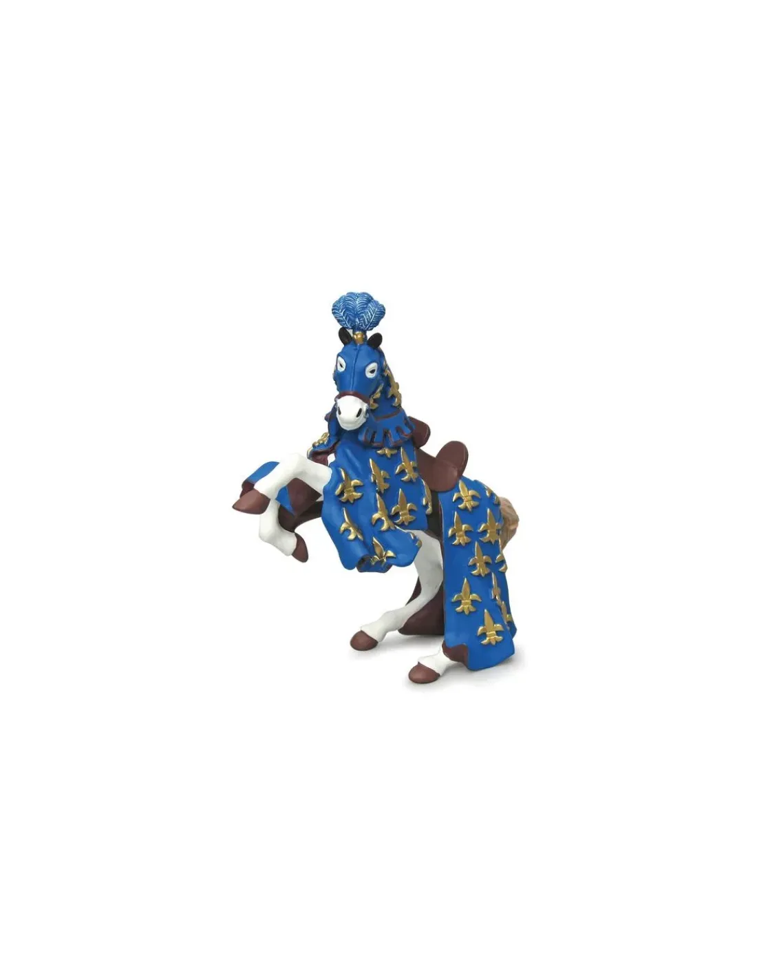 Papo Figurine cheval du prince Philippe bleu -