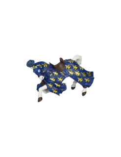 Papo Figurine cheval du prince Philippe bleu -