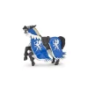 Papo Figurine cheval du roi au dragon bleu -